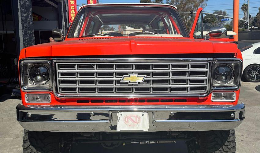 Classic Chevy in for a complete car restoration.